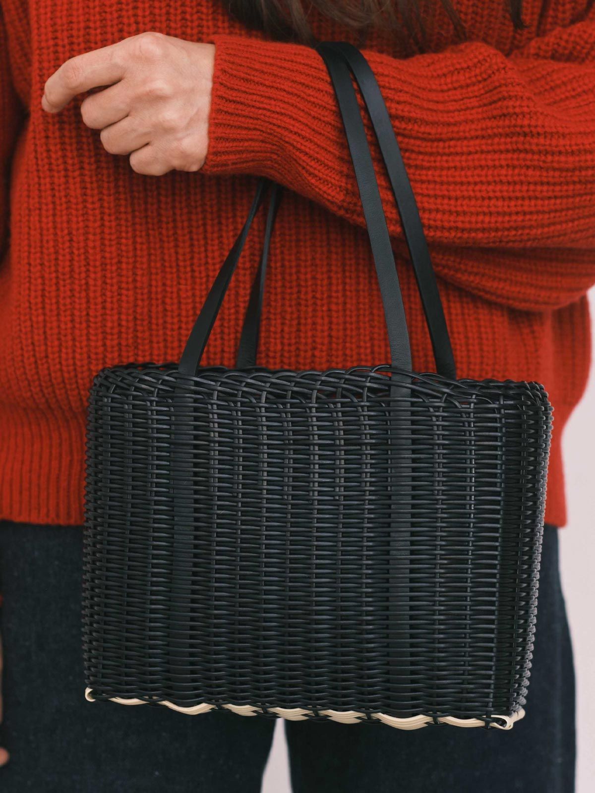 Palorosa | Mini Tote Basket - Black