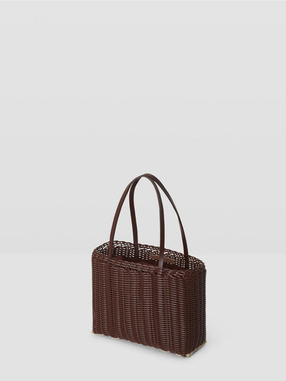 Palorosa | Mini Tote Basket - Chocolate