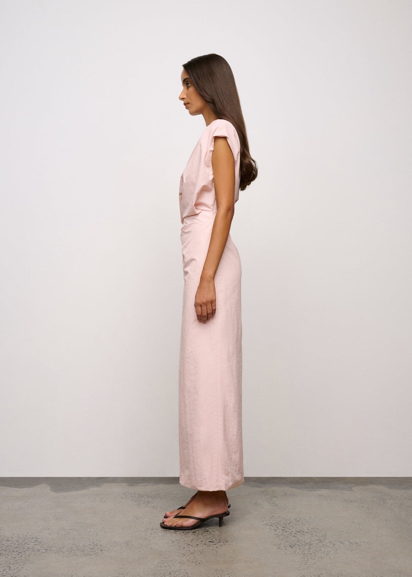 One Of Others | Pallas Midi Dress - Musk