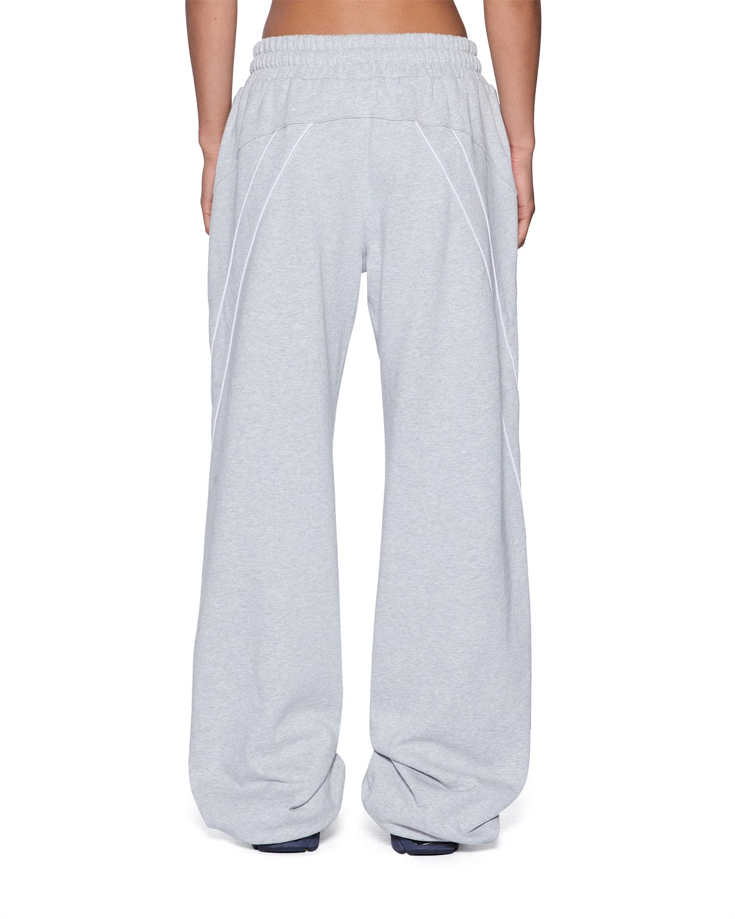 Ksubi | Carter Wide Trakpant - Grey Marle
