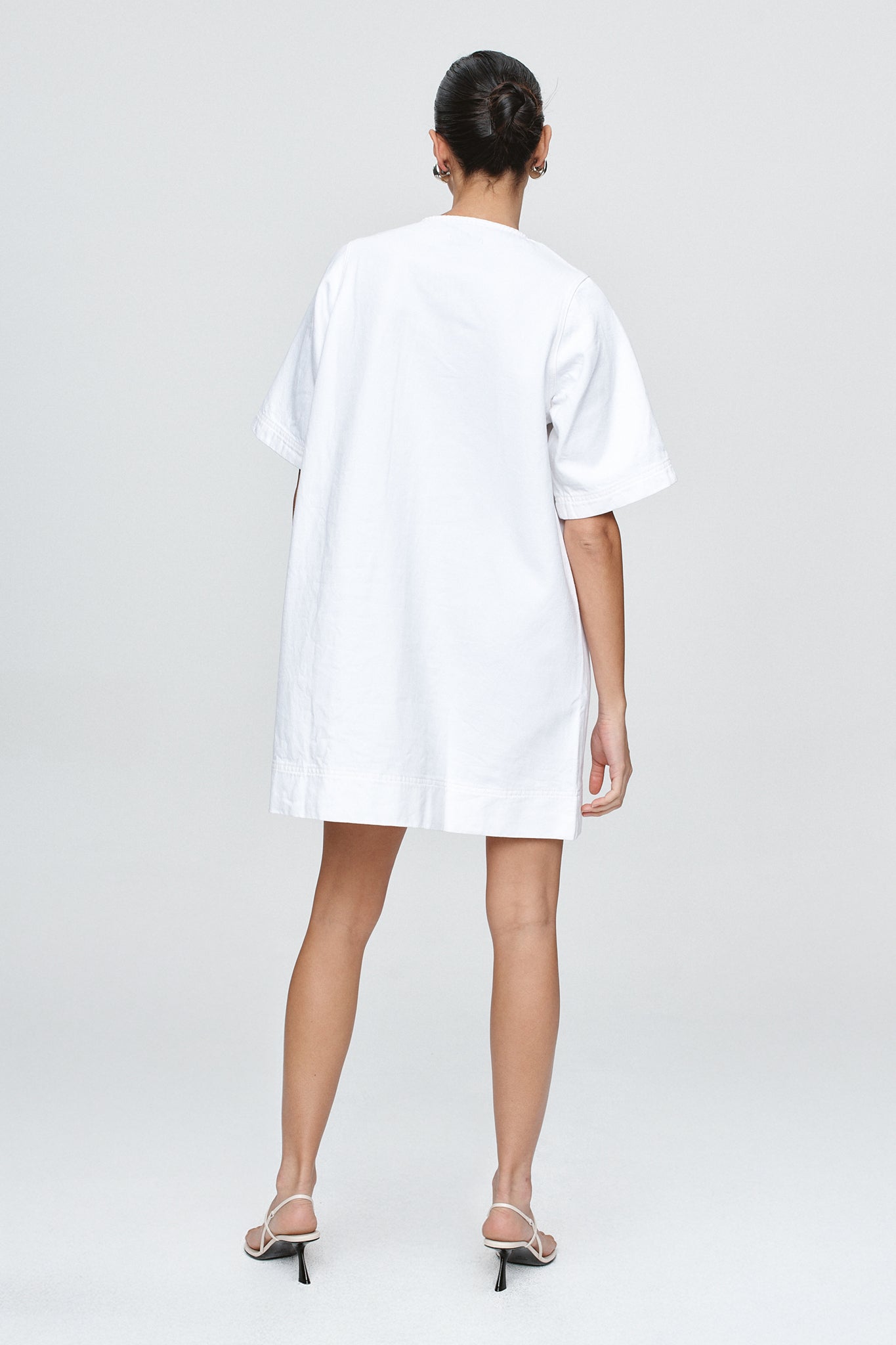 Marle | Patch Pocket Dress - Blanc
