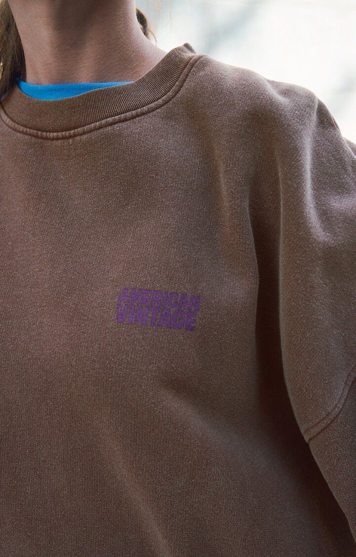 American Vintage | Plizzy 03 Sweater - Vintage Chestnut