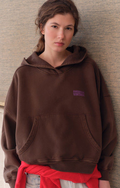 American Vintage | Plizzy 03 Hoodie - Vintage Chestnut