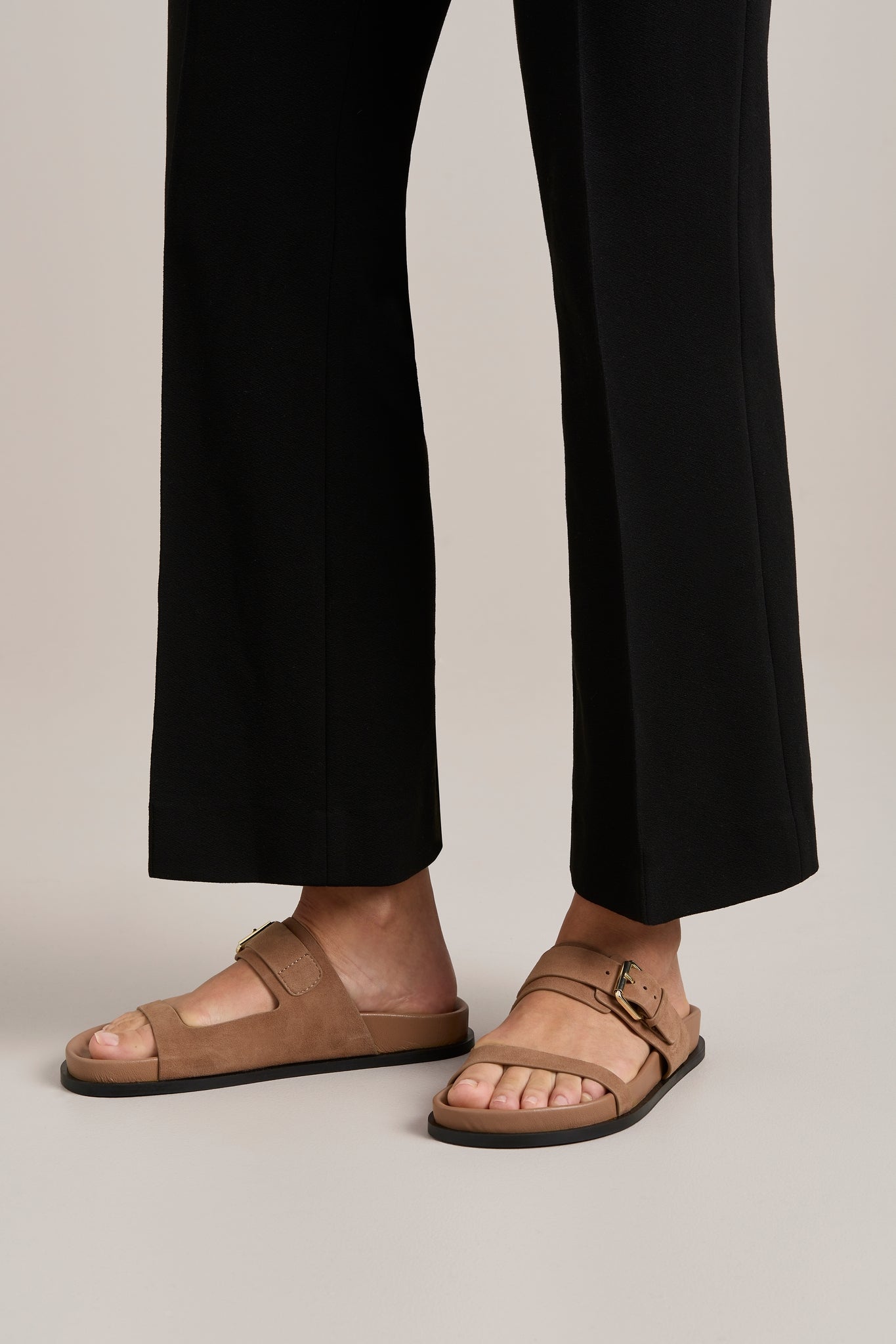 A.Emery | The Prince Sandal - Nutmeg Suede