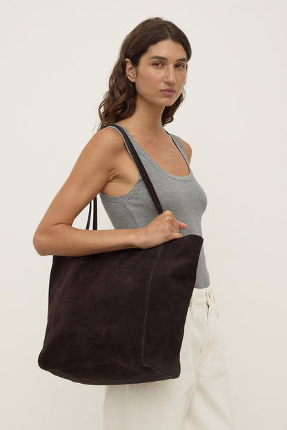 Assembly Label | Paige Suede Tote Bag - Ganche