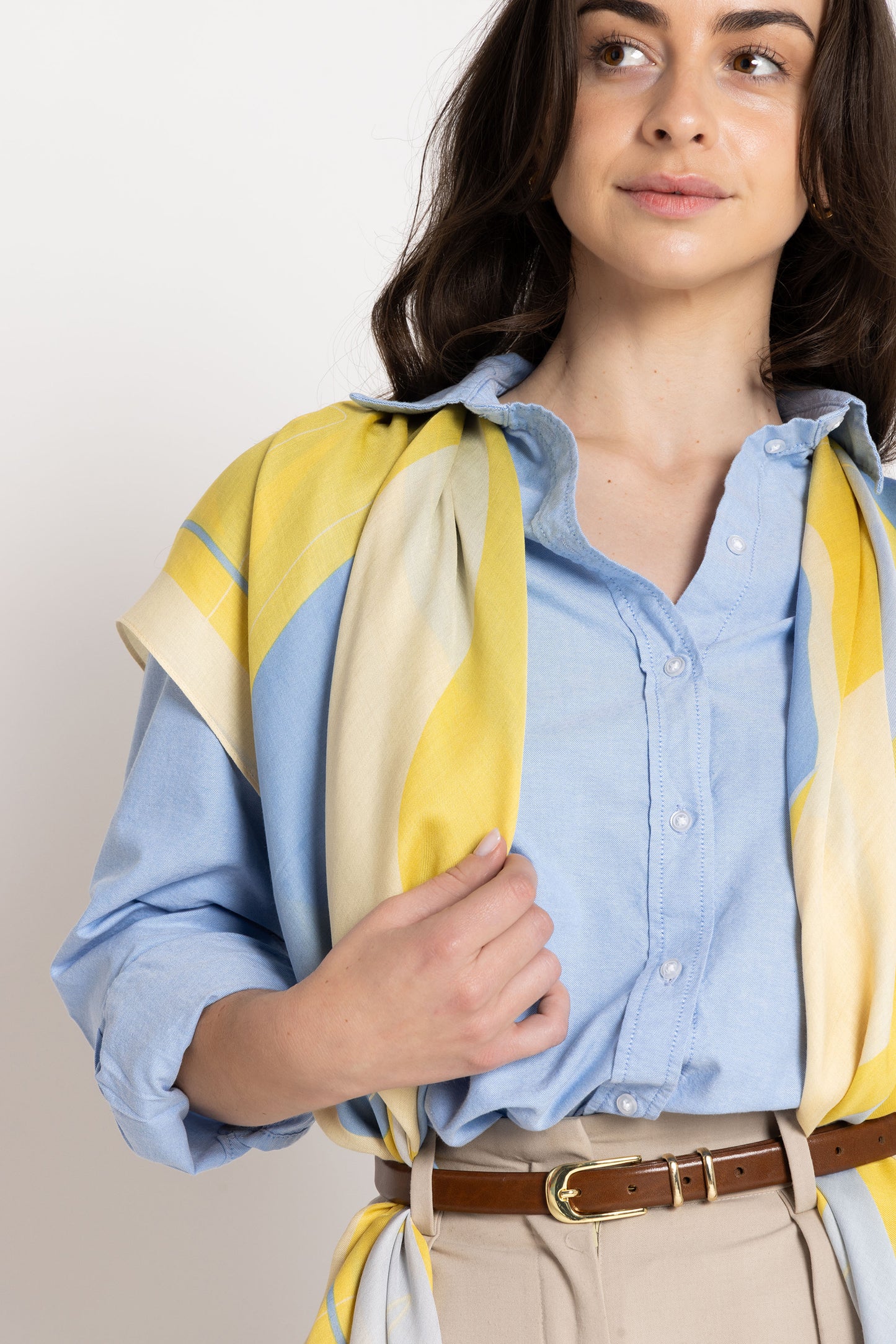 Dark Hampton | The Pannett Cashmere Modal Scarf