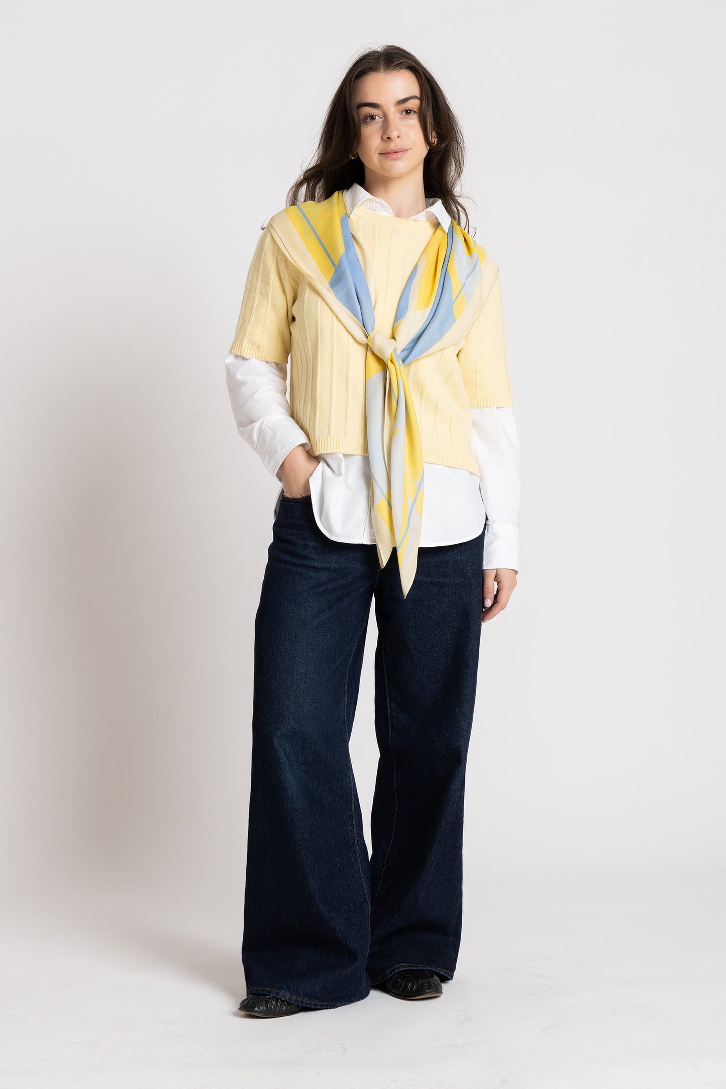 Dark Hampton | The Pannett Cashmere Modal Scarf