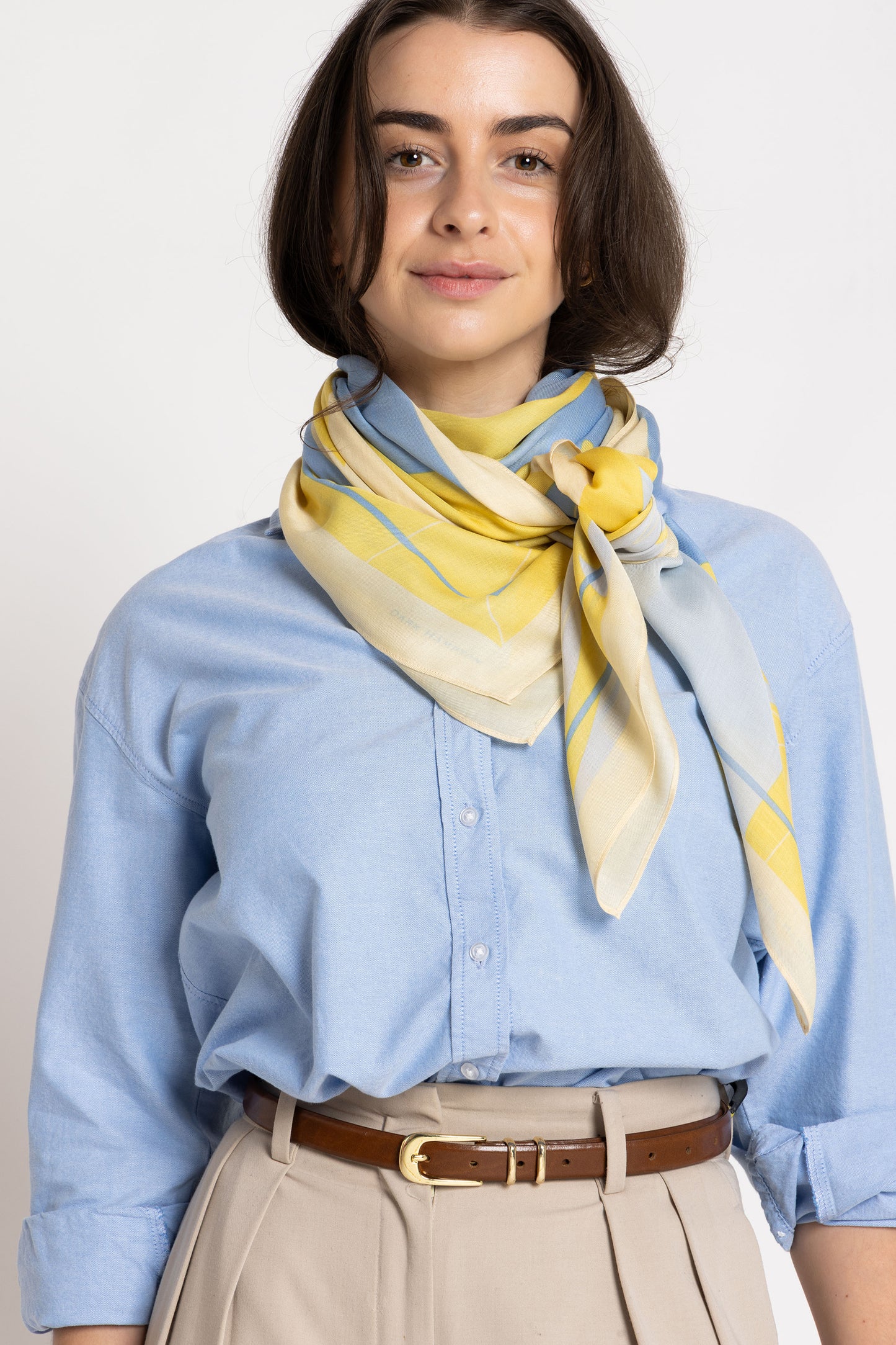 Dark Hampton | The Pannett Cashmere Modal Scarf