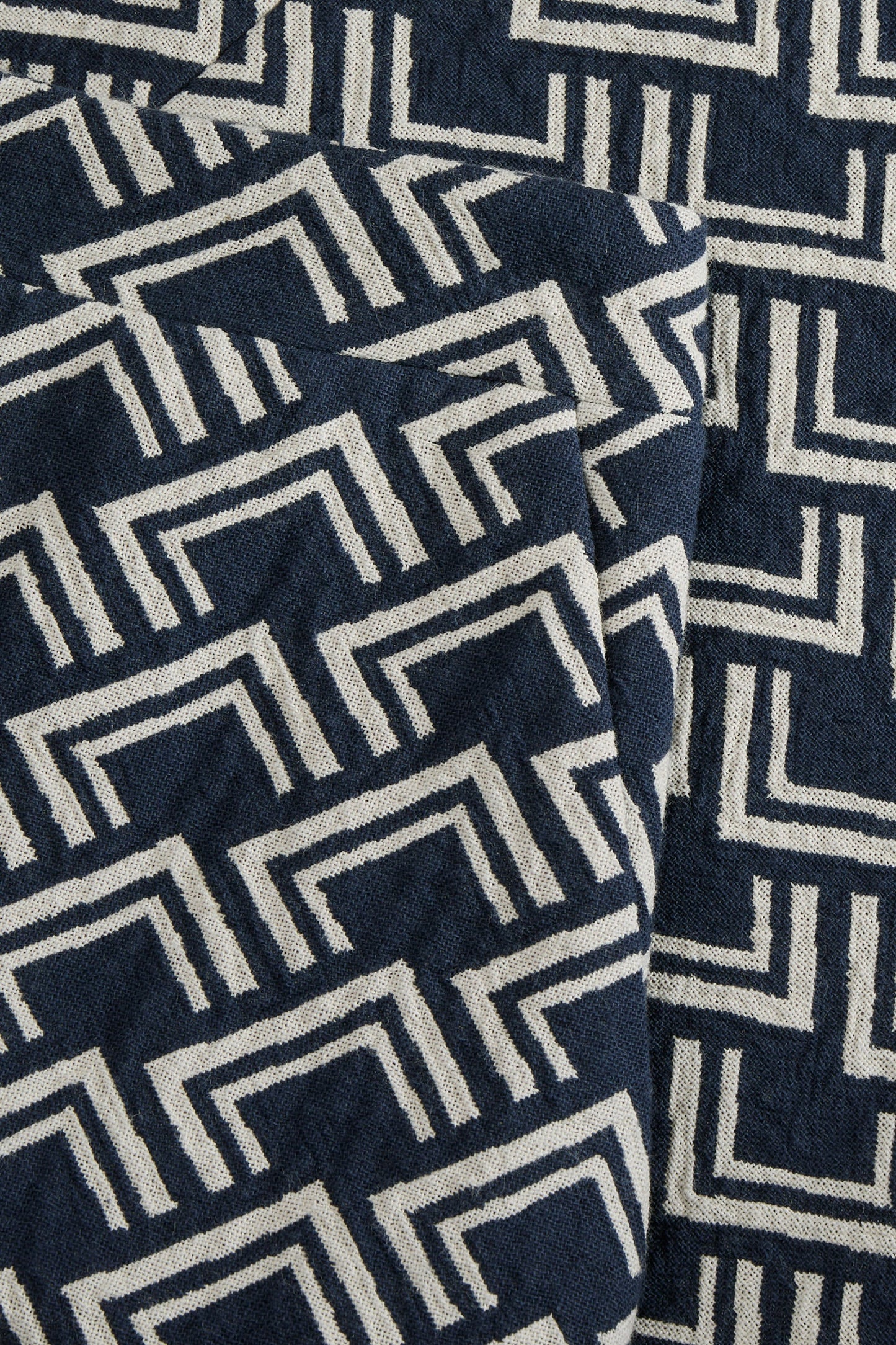 Skall Studio | Paula Skirt - Navy/Beige