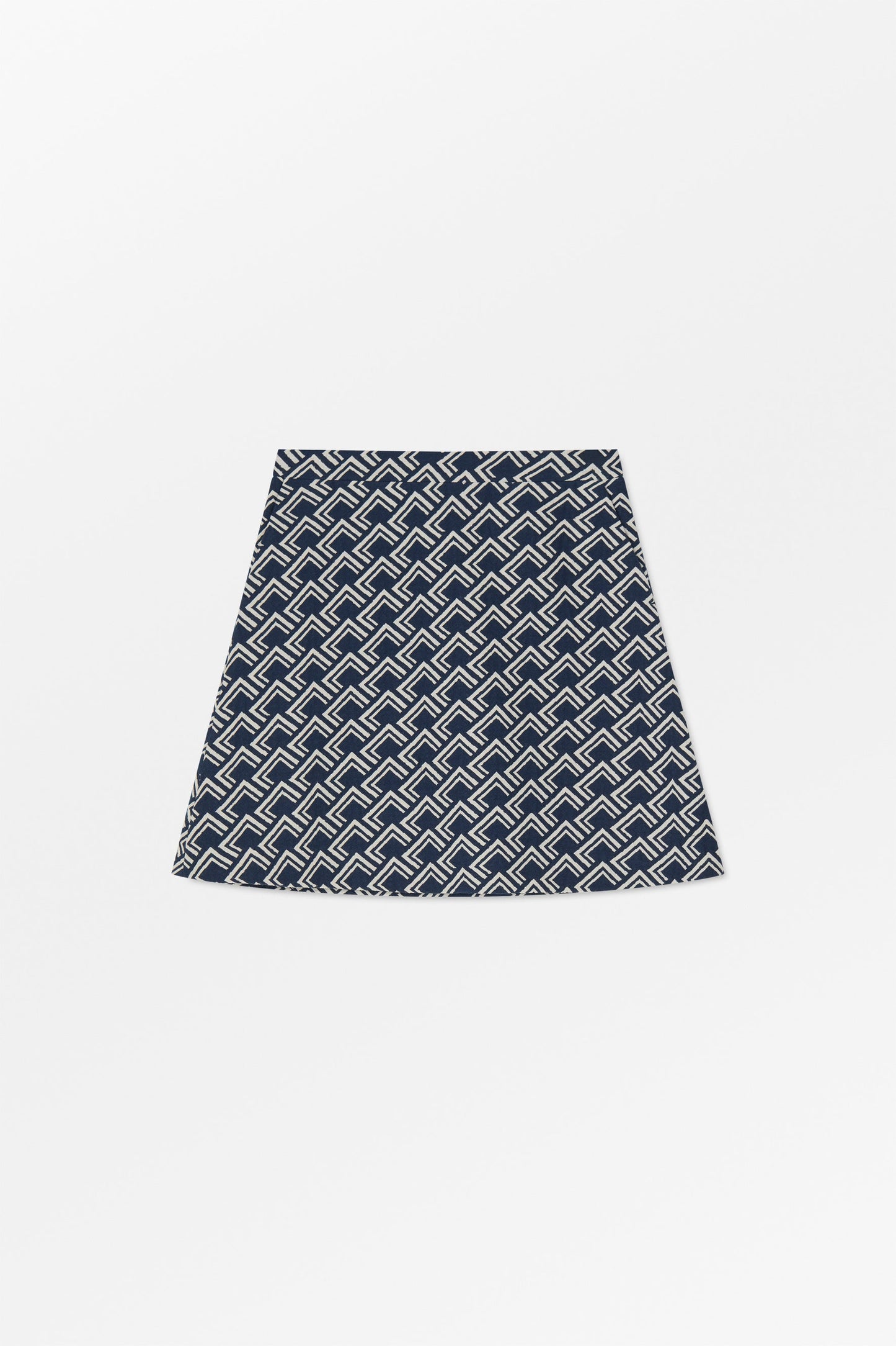 Skall Studio | Paula Skirt - Navy/Beige