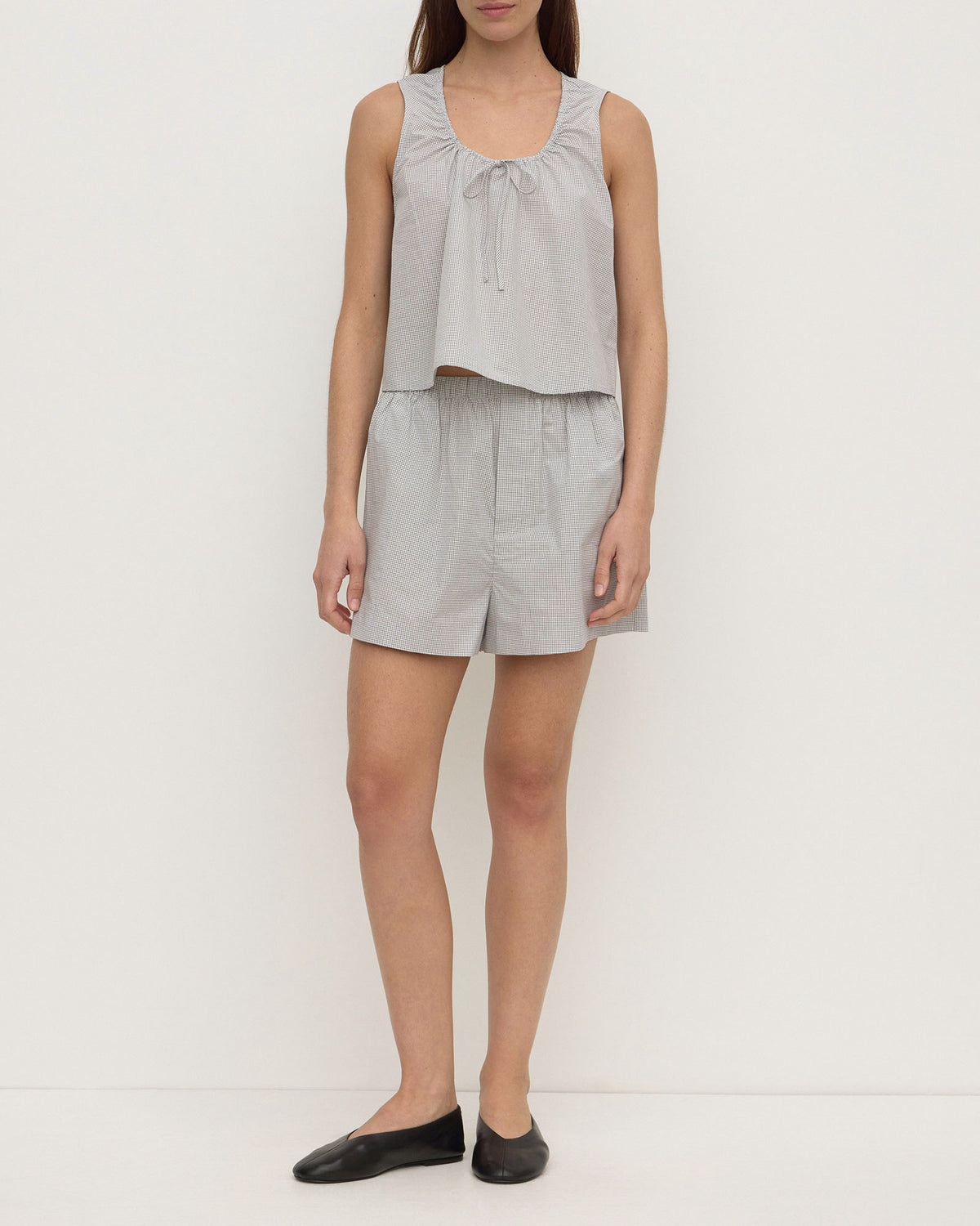 Assembly Label | Phoenix Cotton Short - Micro Check