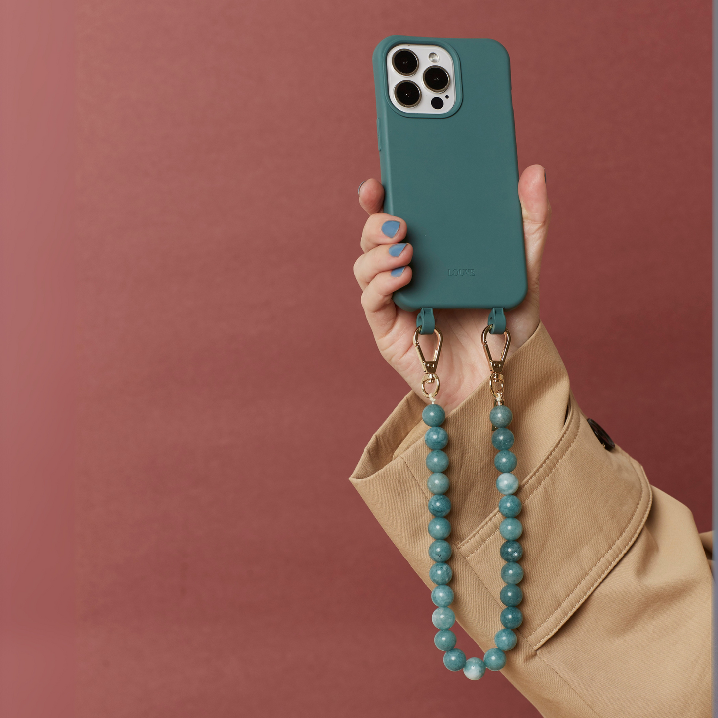 Louve | Darling Wristlet - Green