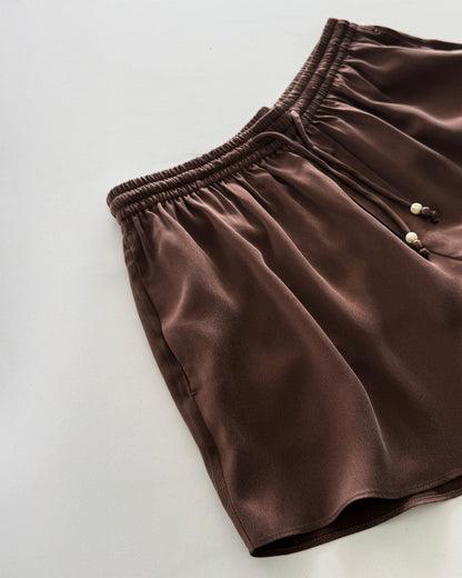 Dear Dylan | Resort Silk Short - Rum