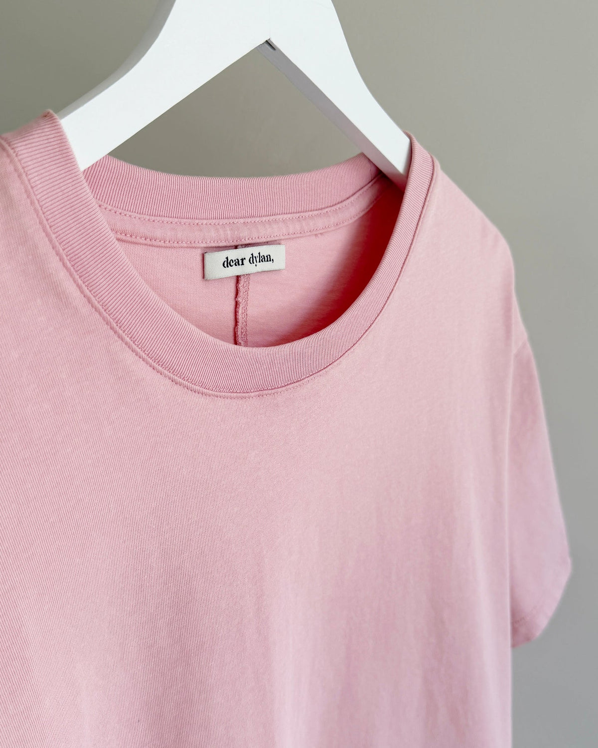 Dear Dylan | Dylan Oversized Tee - Washed Bubblegum