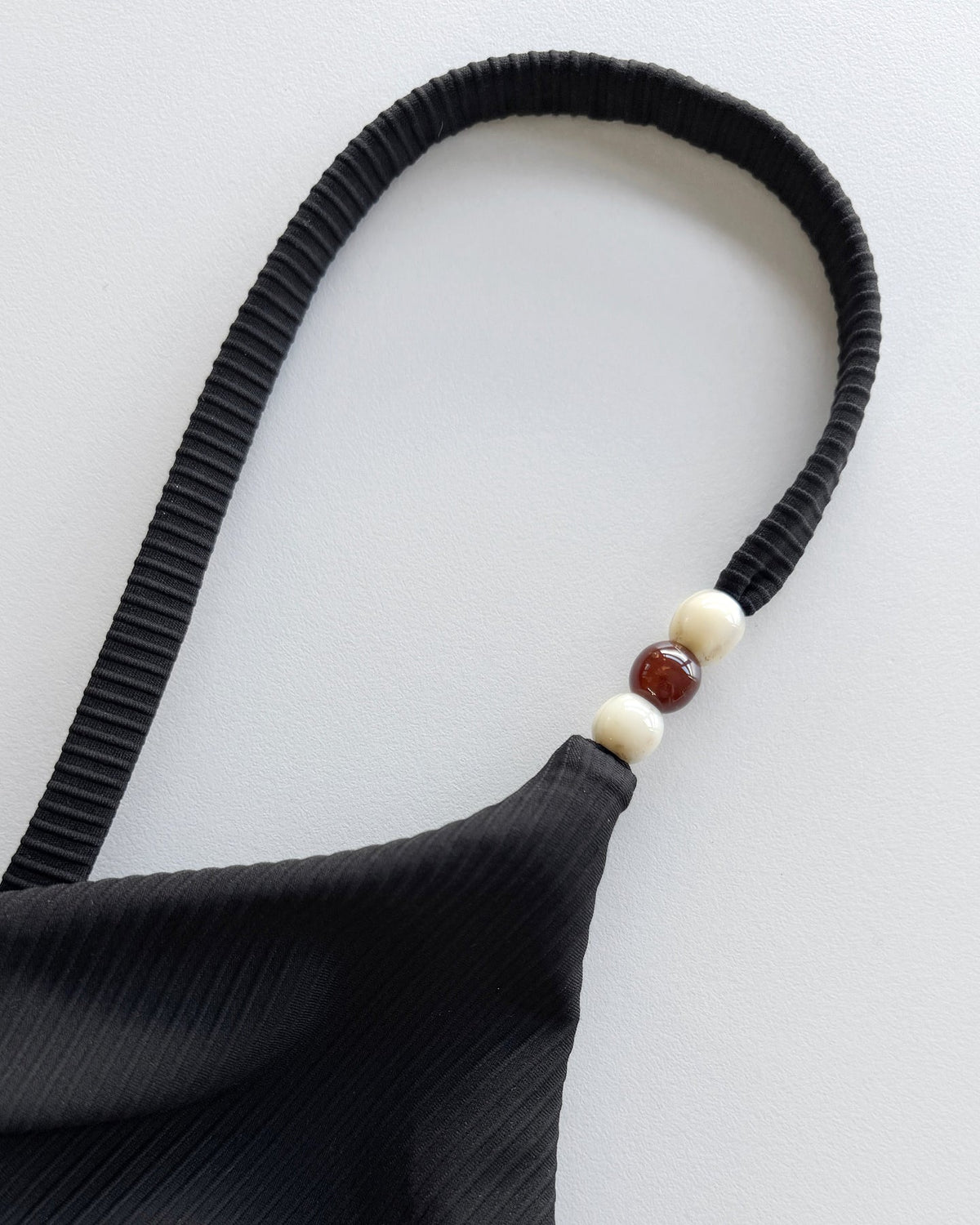Dear Dylan | Cut Out Bralette - Noir Rib
