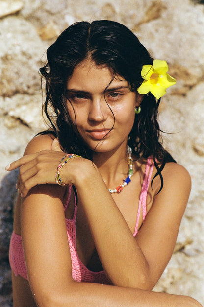 Anni Lu | Petit Swell Hoop - Green