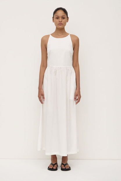 Assembly Label | Posie Midi Dress - White