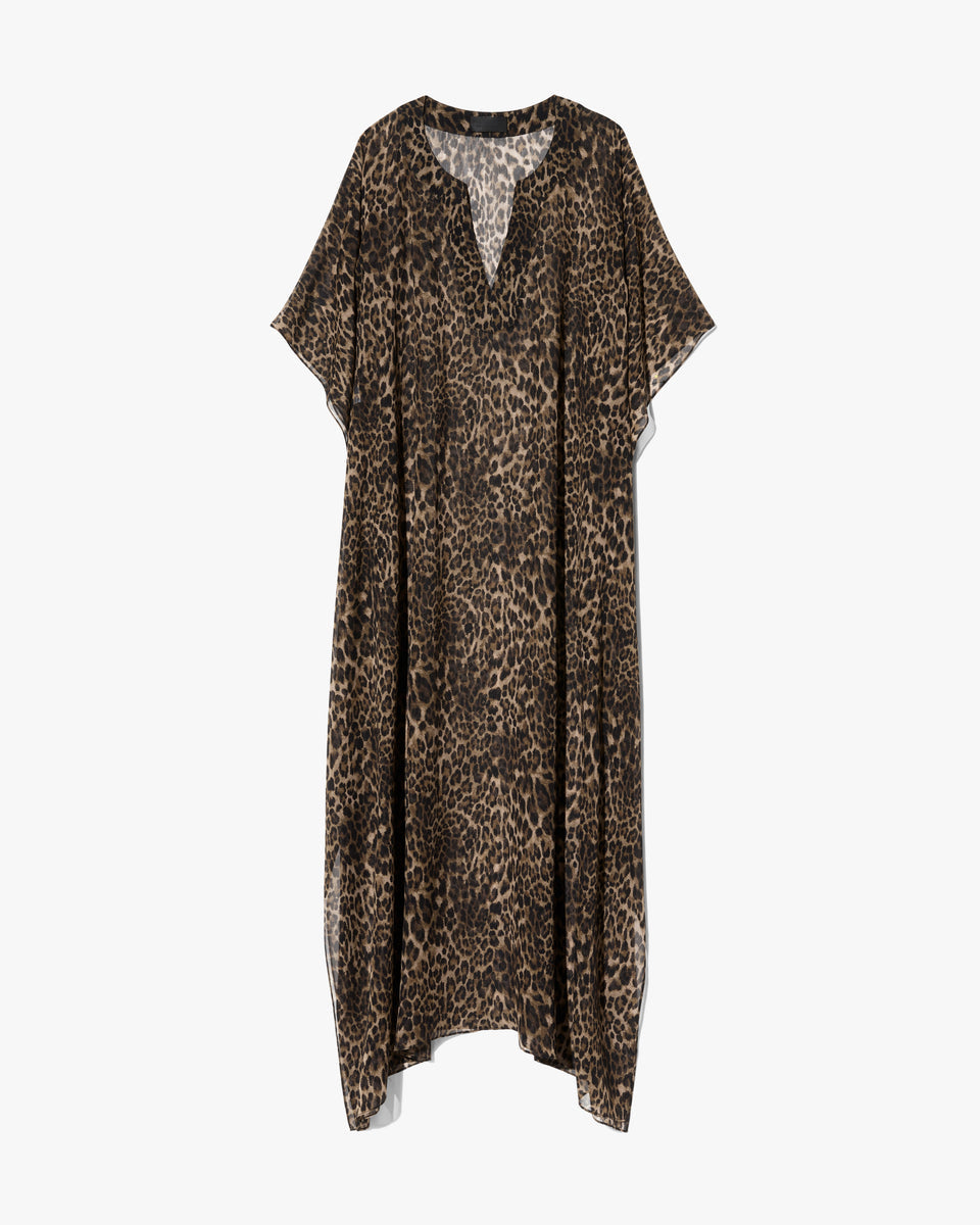 Nili Lotan | Erica Caftan - Vintage Leopard