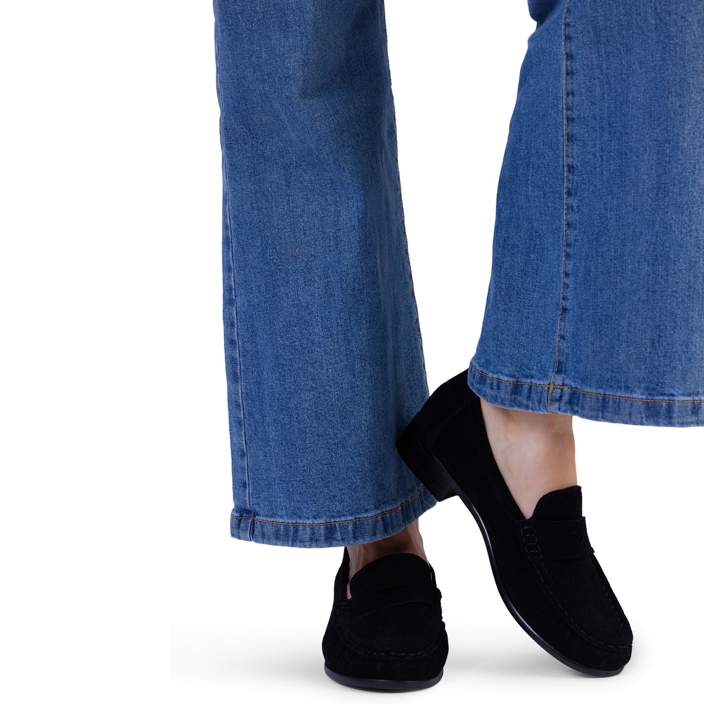 Kathryn Wilson | Rachel Loafer - Black Suede