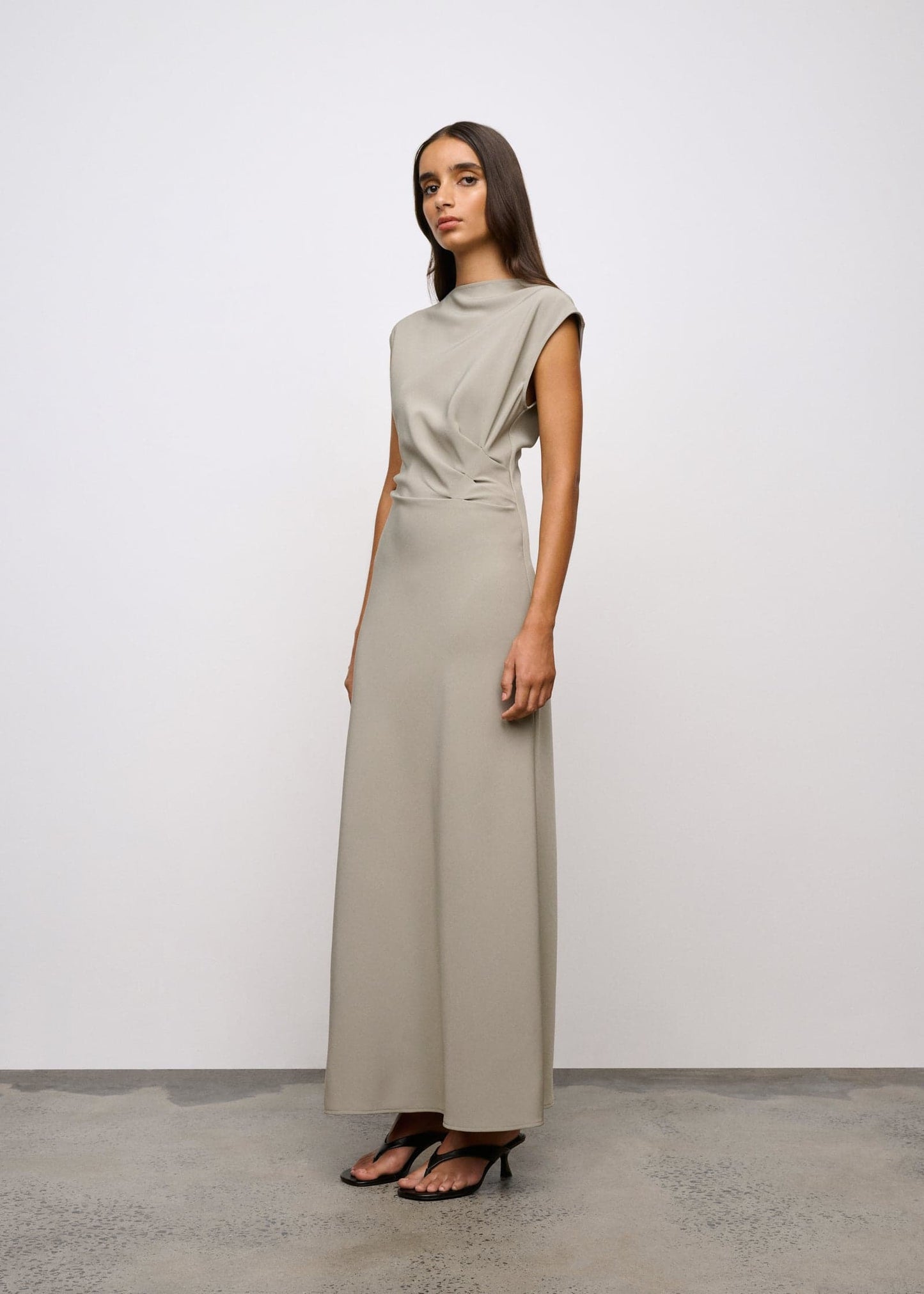One Of Others | Raef Midi Dress - Sage