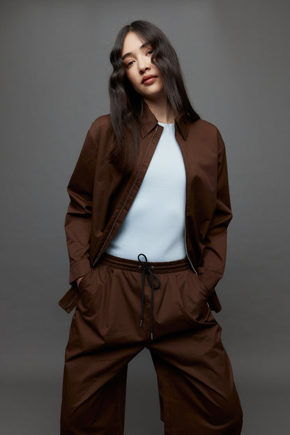 REBE | Overshirt - Carob