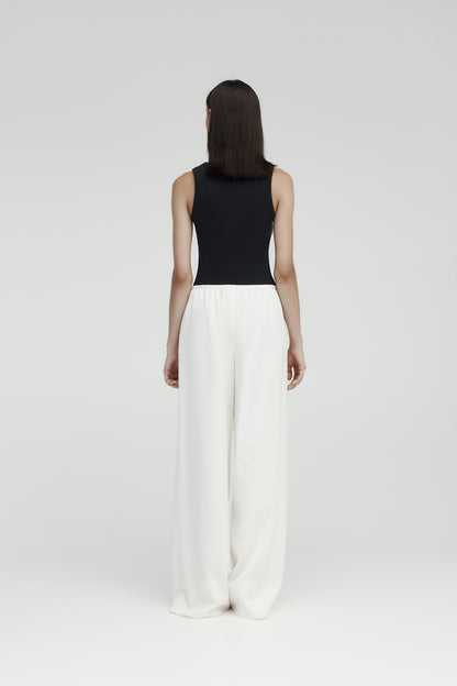Rebe | Pull On Trouser - Ivory