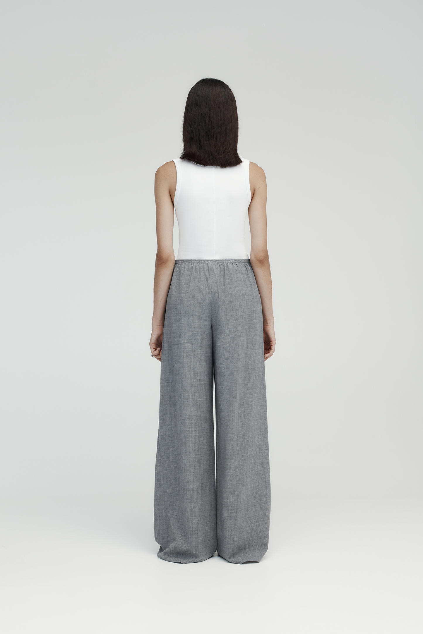Rebe | Pull On Trouser - Grey
