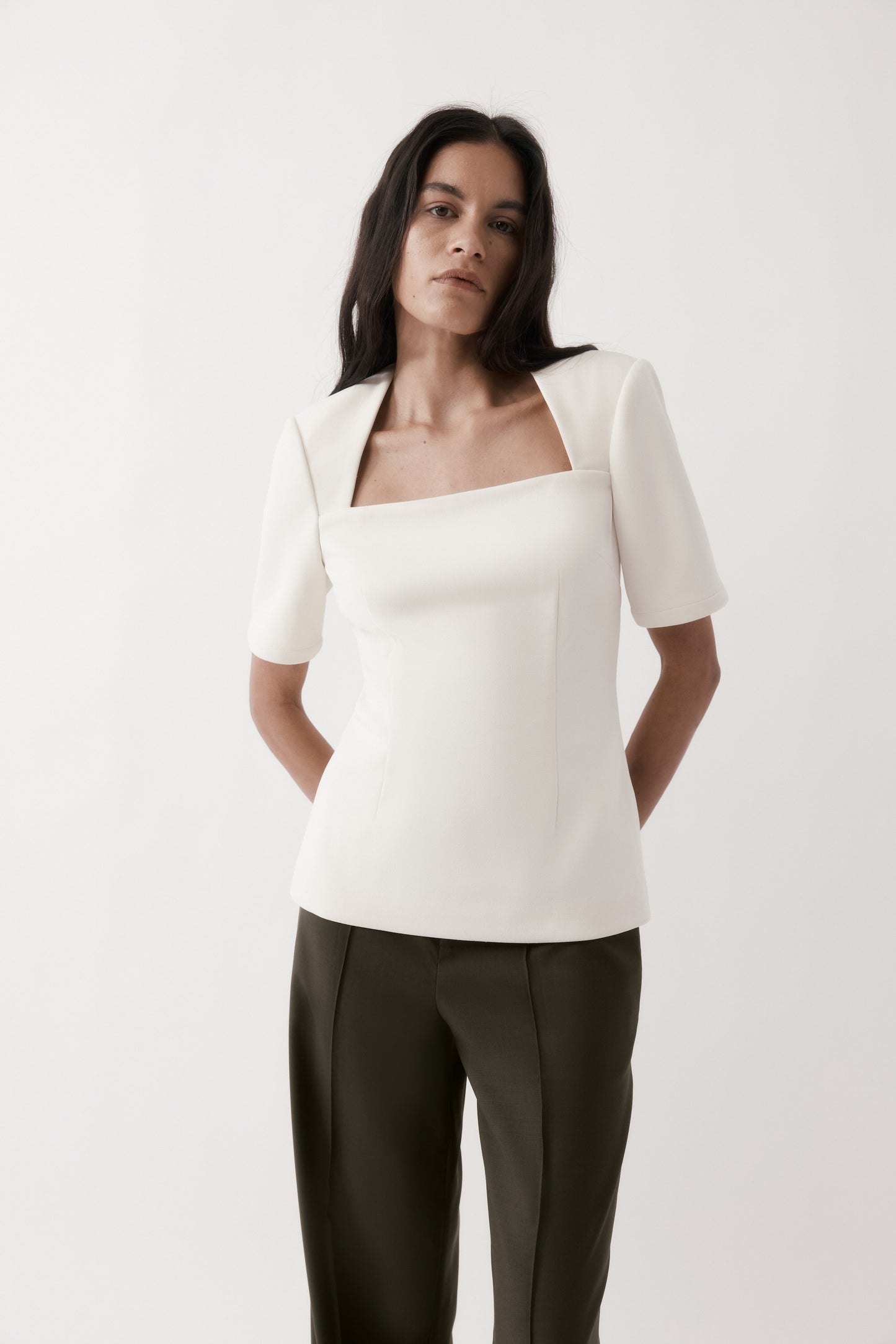 Rebe | Elise Top - Ivory