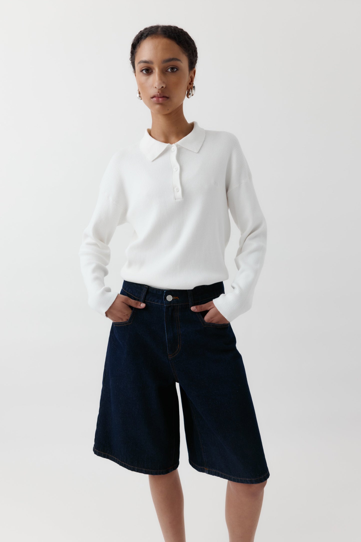 Rebe | Dillon Shorts - Indigo