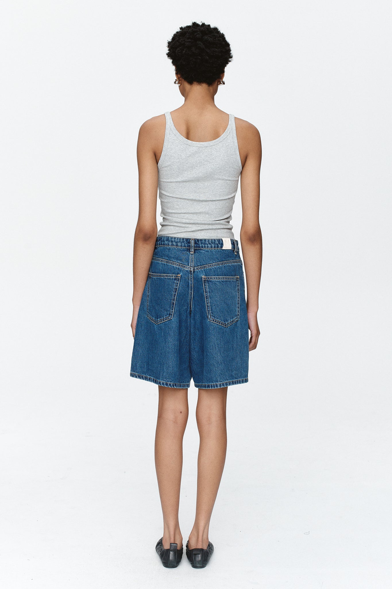 Marle | Relaxed Jean Short - Heritage Blue