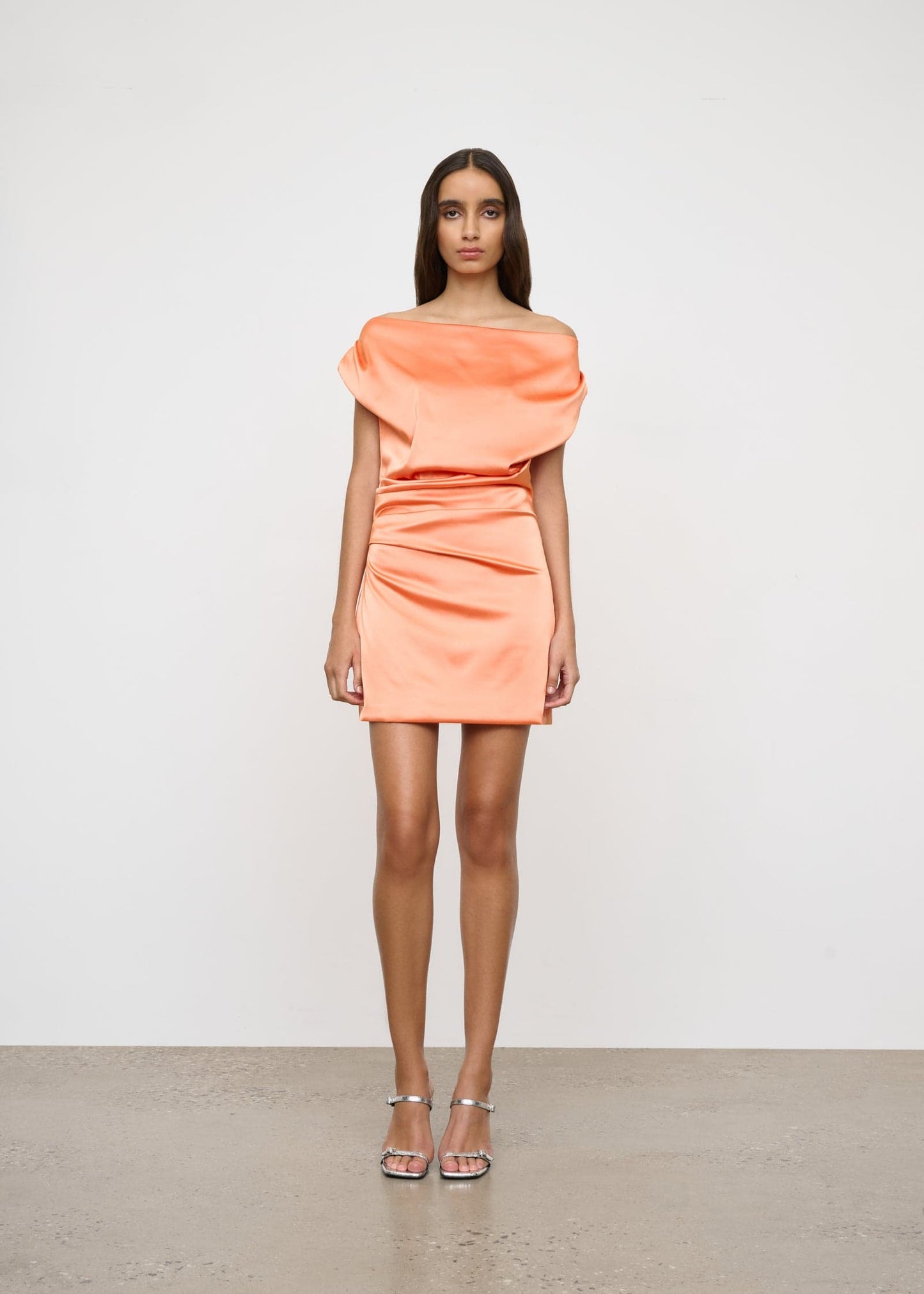One Of Others | Rhode Mini Dress - Tangerine