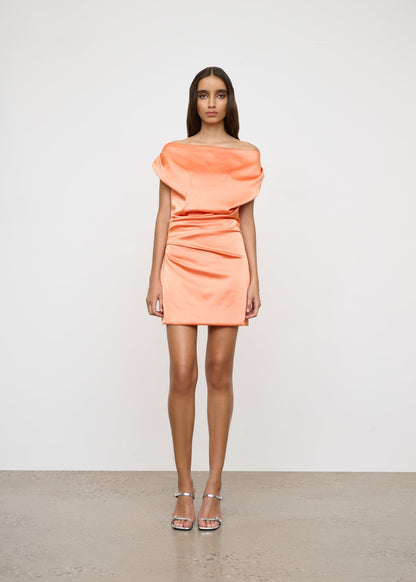 One Of Others | Rhode Mini Dress - Tangerine