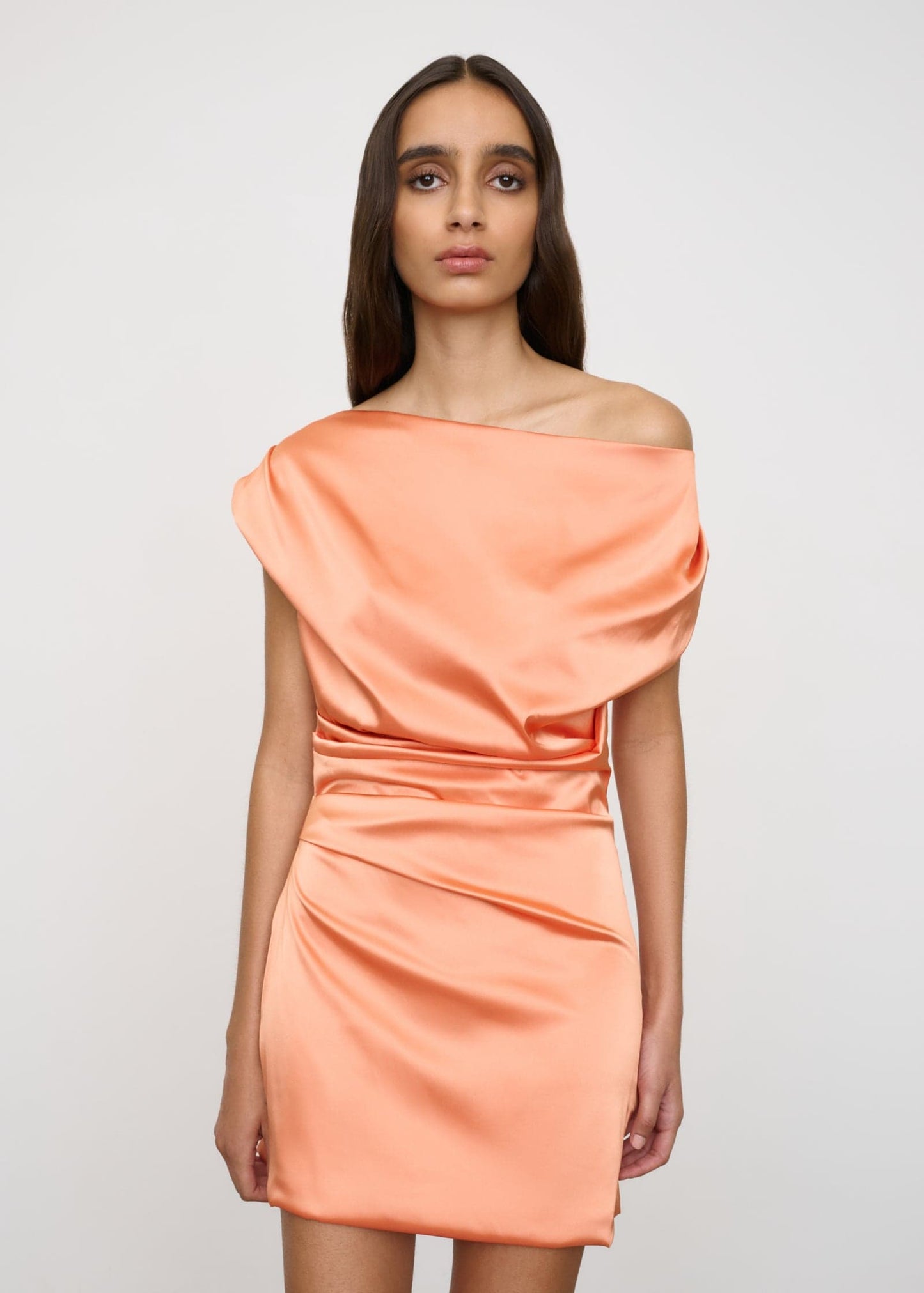 One Of Others | Rhode Mini Dress - Tangerine