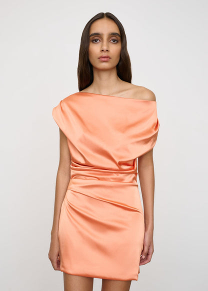 One Of Others | Rhode Mini Dress - Tangerine