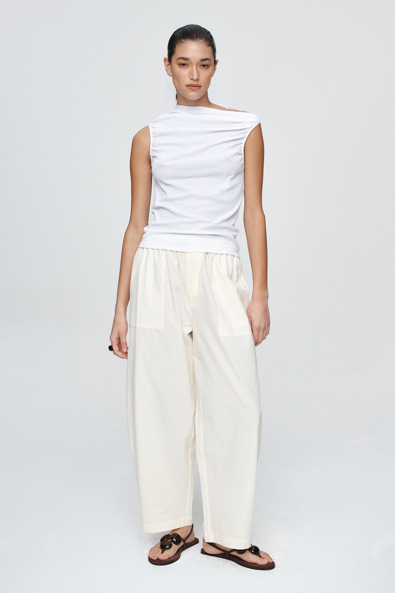 Marle | Risa Singlet - Blanc