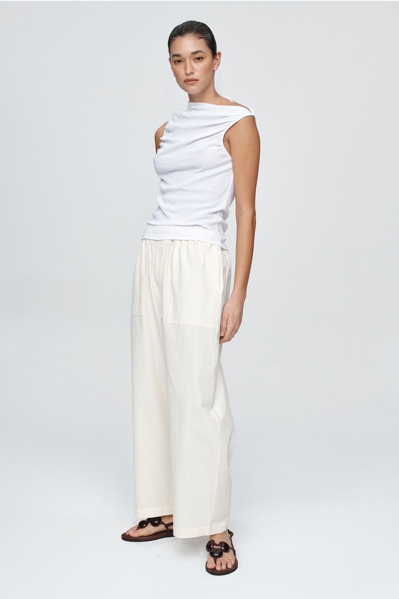 Marle | Risa Singlet - Blanc