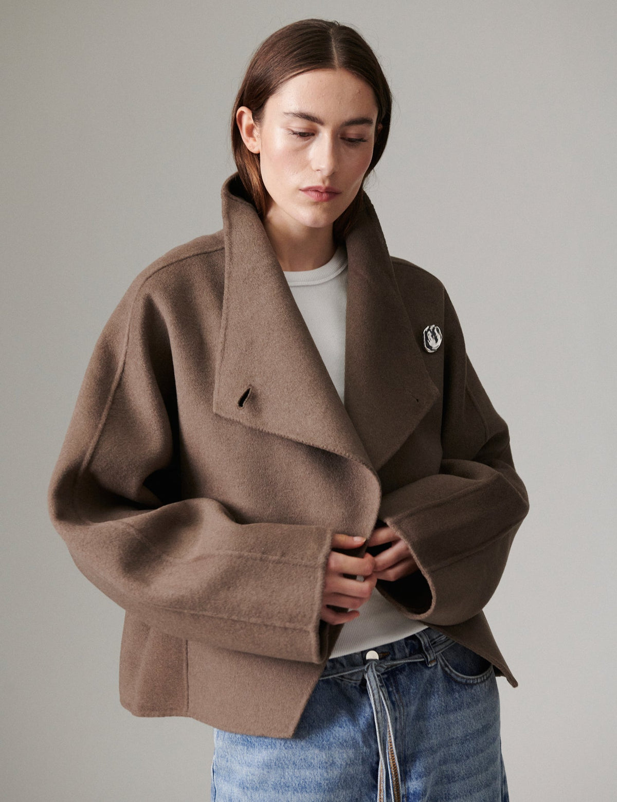 Day Birger Et Mikkelsen | Ramsey Double Faced Wool - Walnut