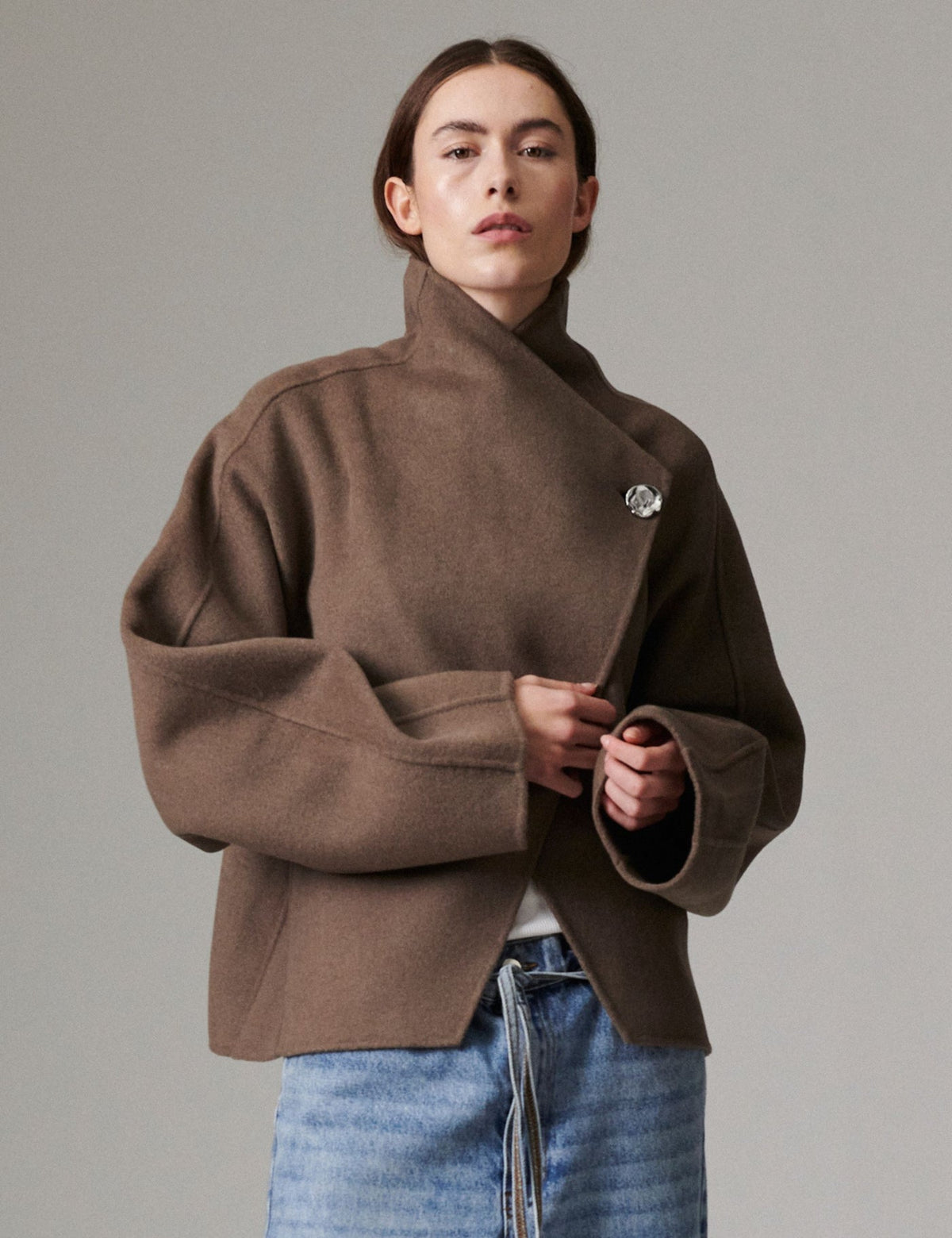 Day Birger Et Mikkelsen | Ramsey Double Faced Wool - Walnut