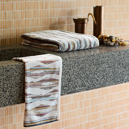 Innate | Bath Sheet - Ripple Light