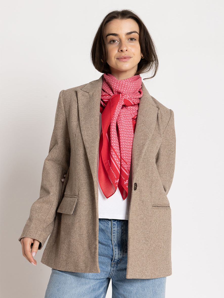 Dark Hampton | The Rolleston Cashmere Modal Scarf