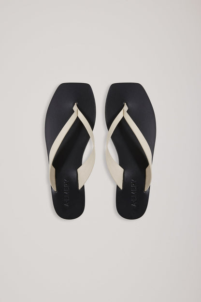 A.Emery | Kinto Sandal - Eggshell/Black