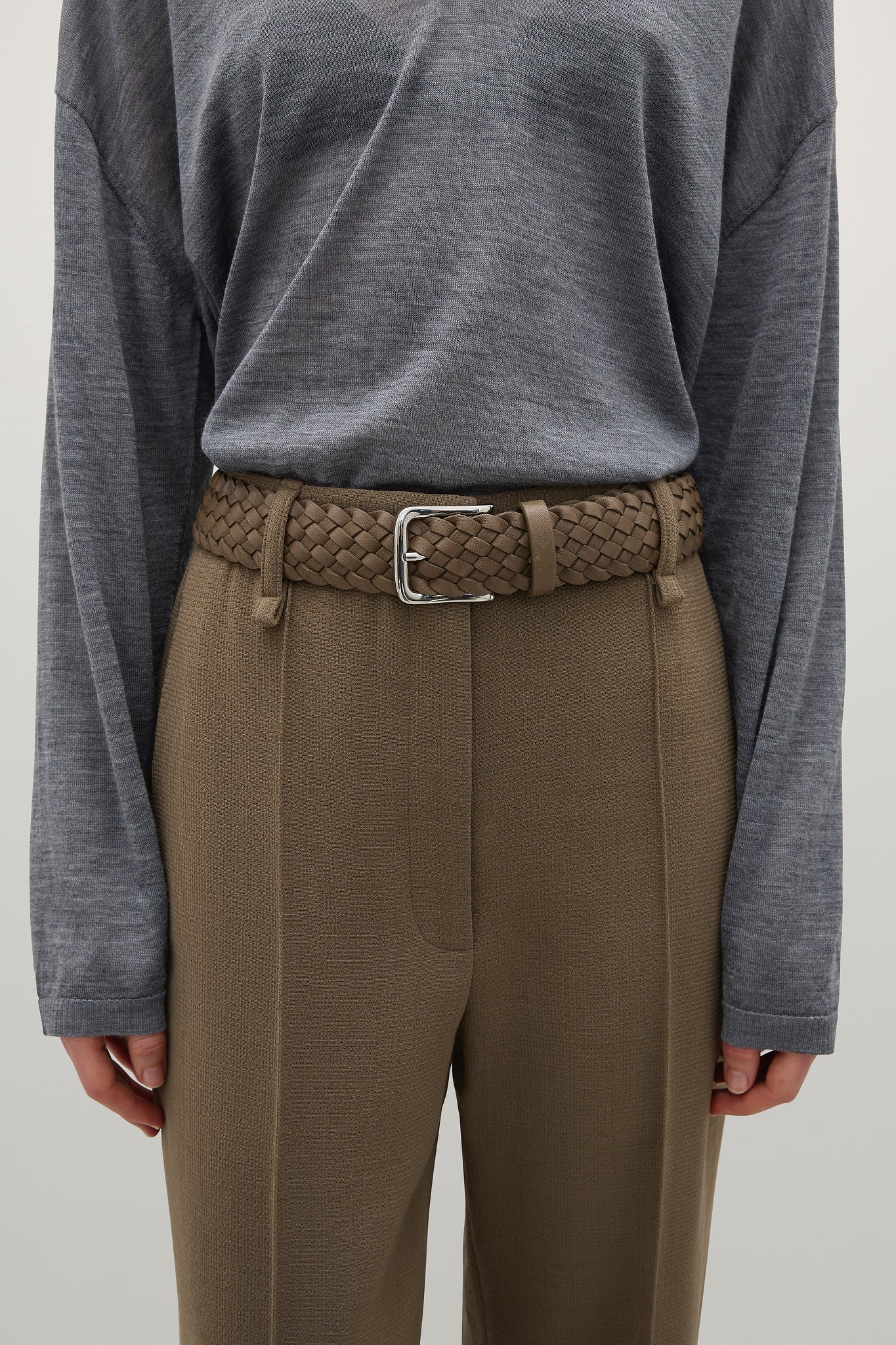 A.Emery | Kya Braided Belt - Sable