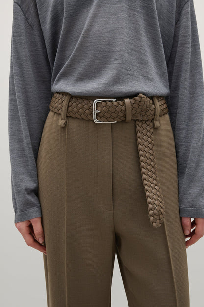 A.Emery | Kya Braided Belt - Sable