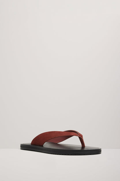A.Emery | Flora Sandal - Brick Suede