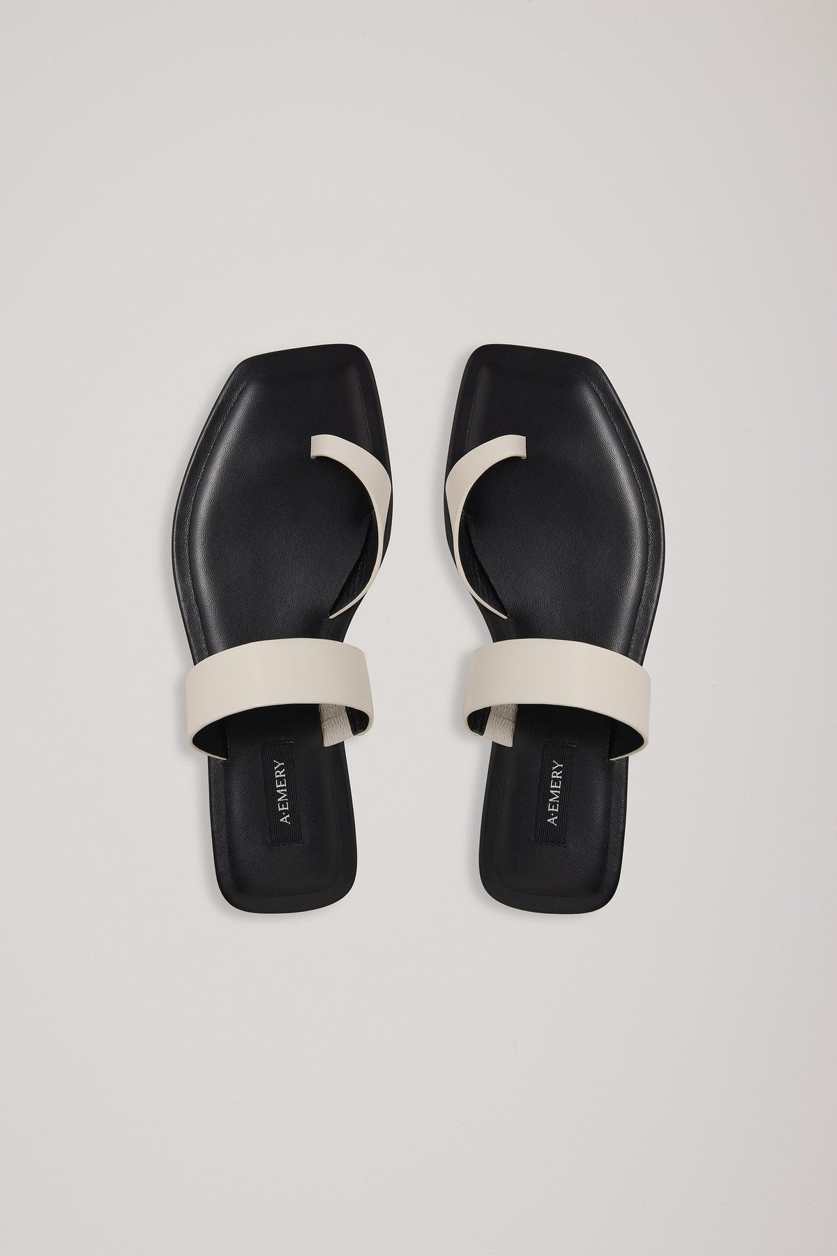 A. Emery | Kasper Sandal - Bone / Black