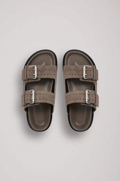 A.Emery | Leon Sandal - Tawny Suede