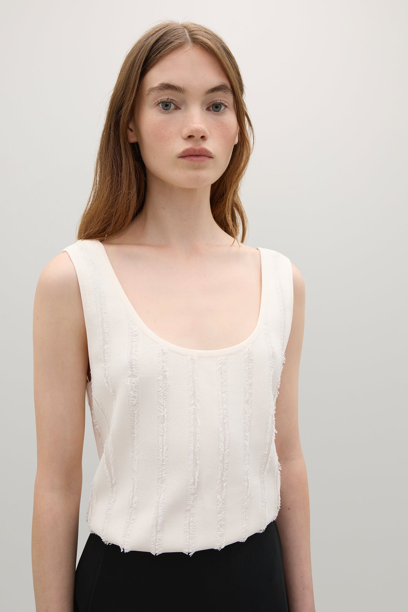 A.Emery | Faye Tank - Parchment