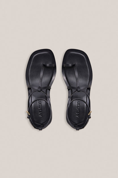 A.Emery | The Hyde Heeled Sandal - Black