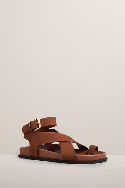 A.Emery | The Jalen Sandal - Sienna Suede