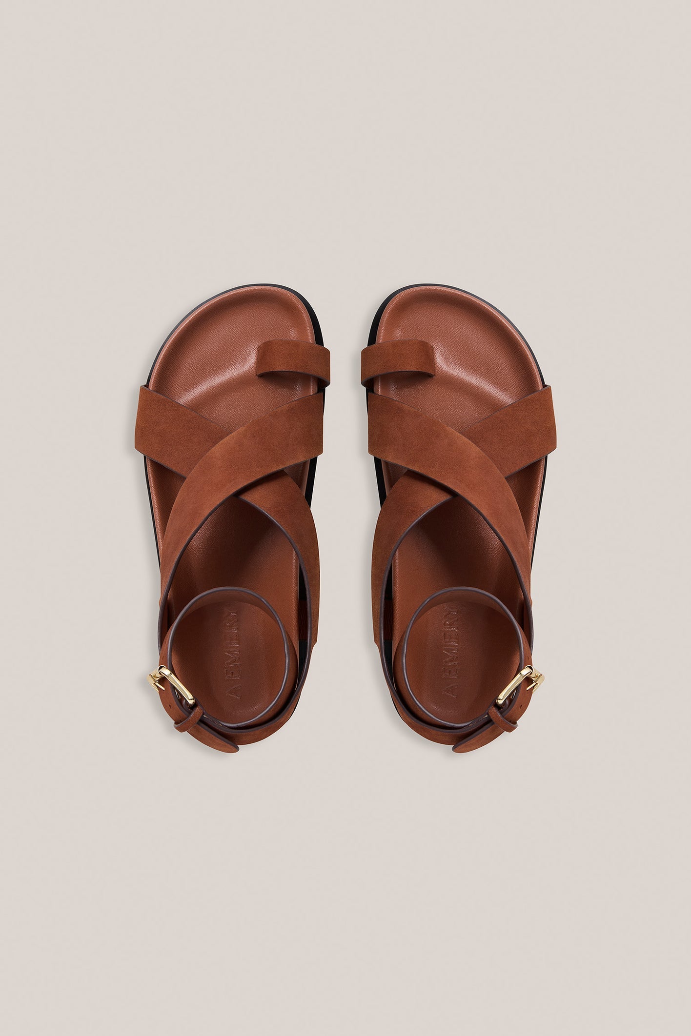 A.Emery | The Jalen Sandal - Sienna Suede